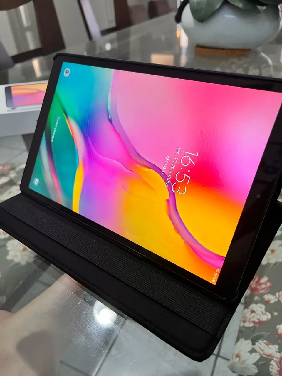 Tablet Samsung Galaxy Tab A c/ caneta digital e teclado via Bluetooth  - Foto 2