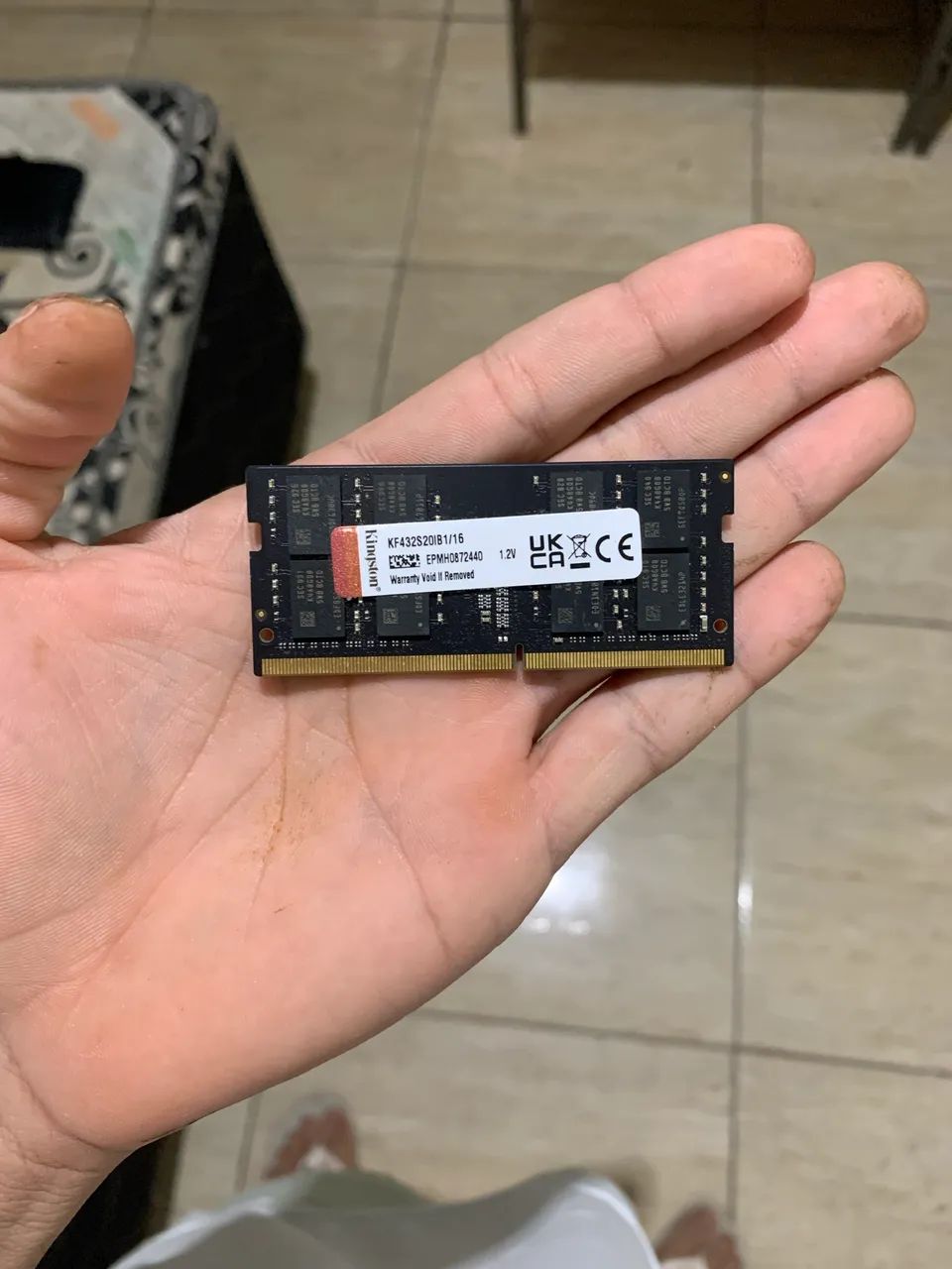 pente de memoria ddr4 para notebook 16 gb de ram - Foto 3
