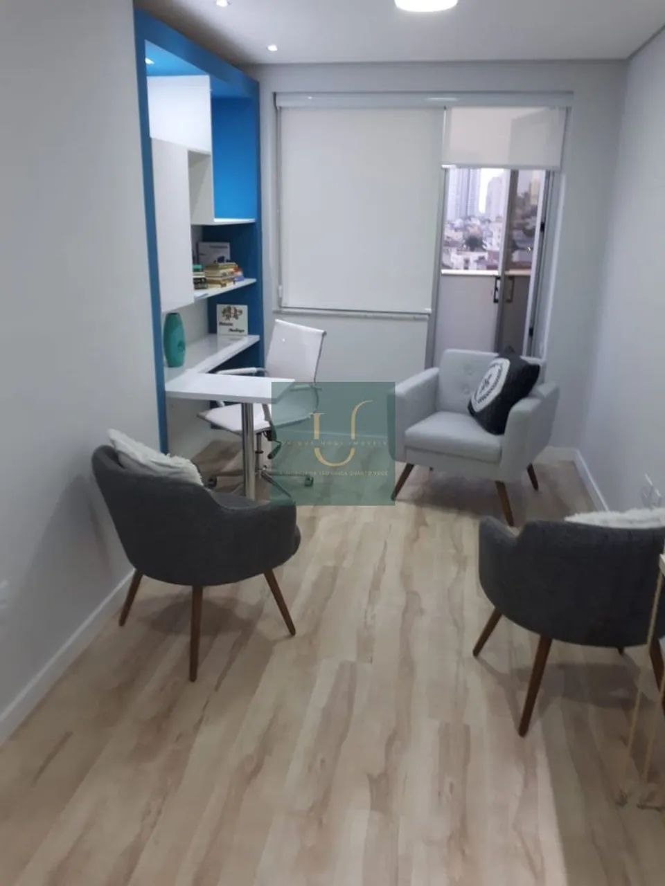 Sala Comercial, Mogi das Cruzes, 01 banheiros, copa, 01 vaga de garagem e 46m² - Foto 4