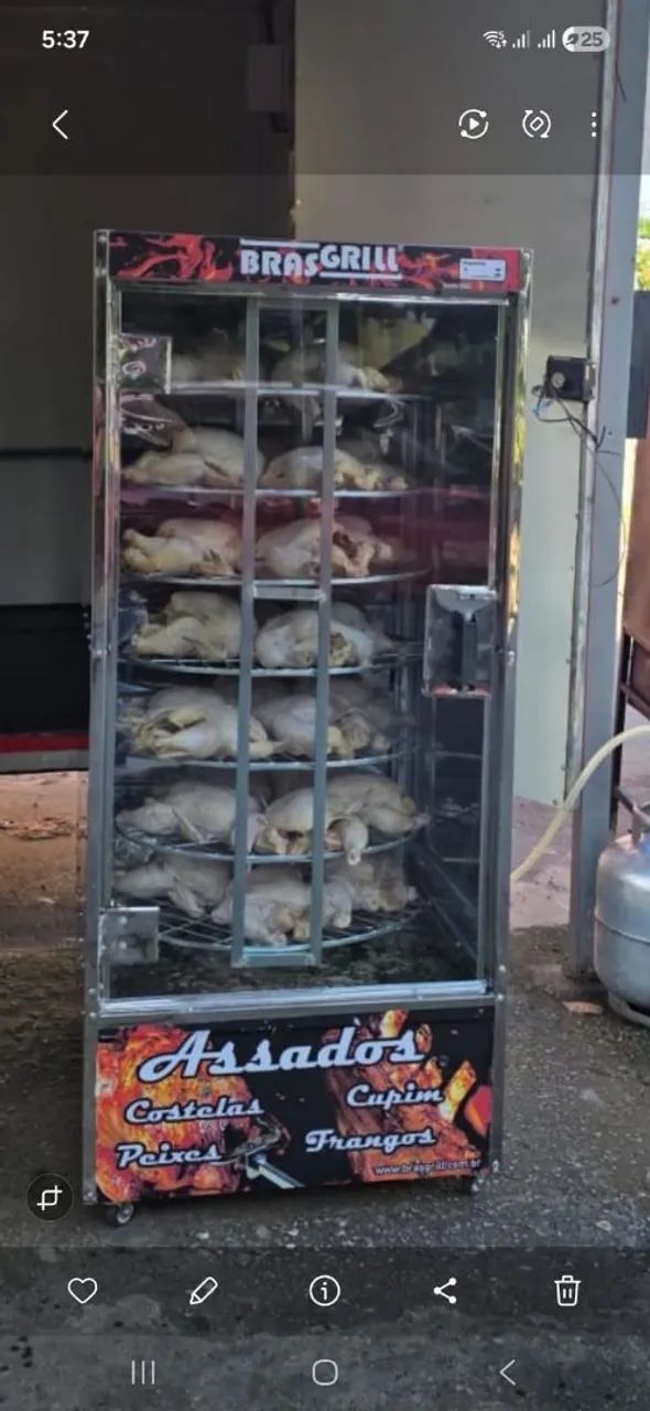 Máquina de frango (galeto)