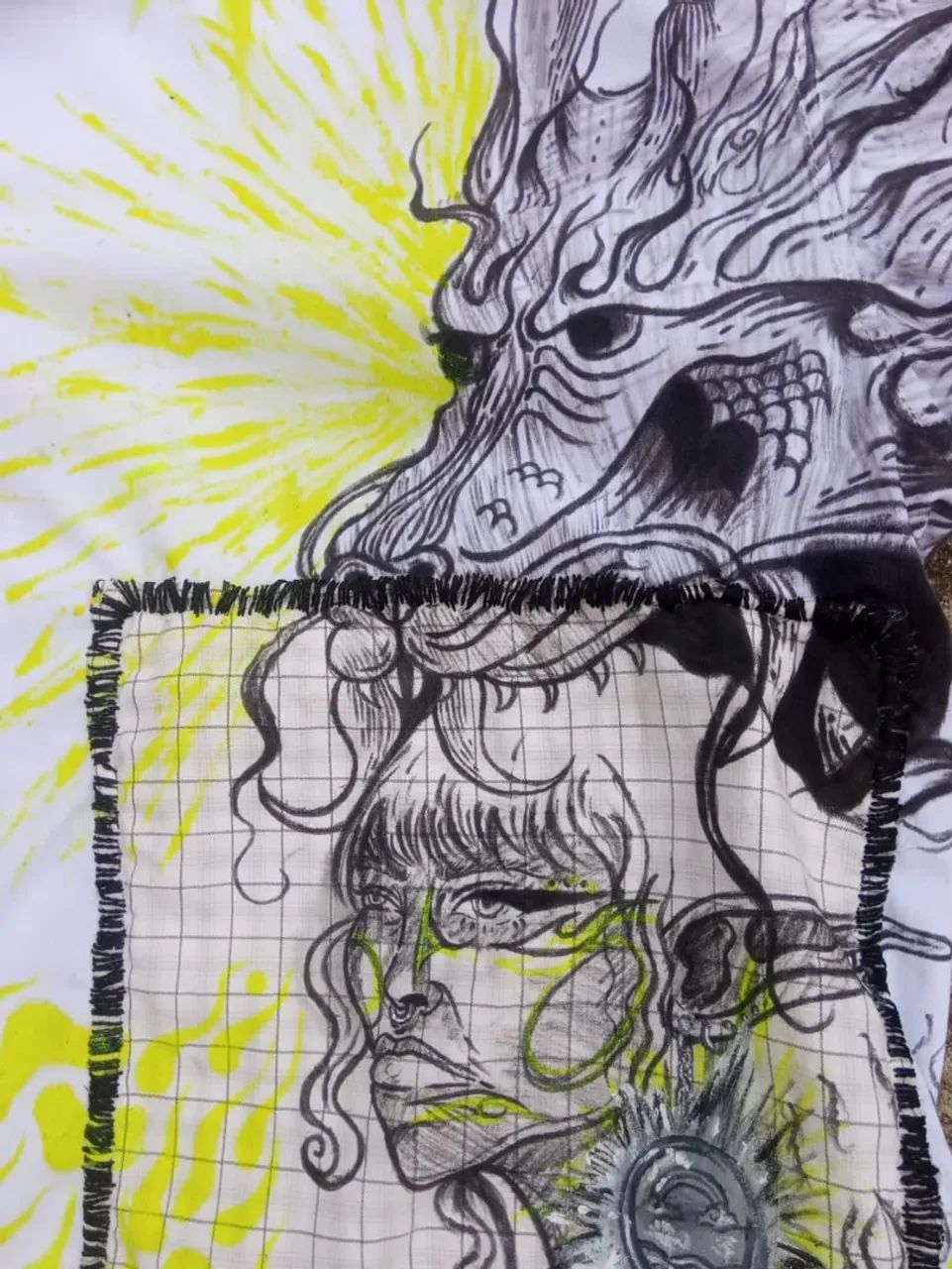 Camisa pintada a mão  - Foto 3