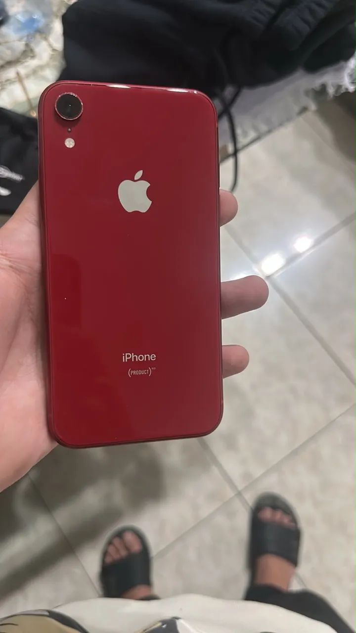 iPhone XR vermelho Funcionando 100% - Foto 3