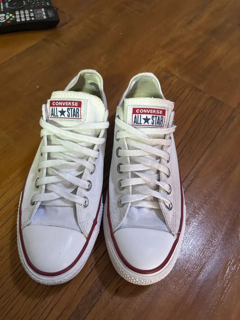 Tênis All Star plataforma lona Branco 