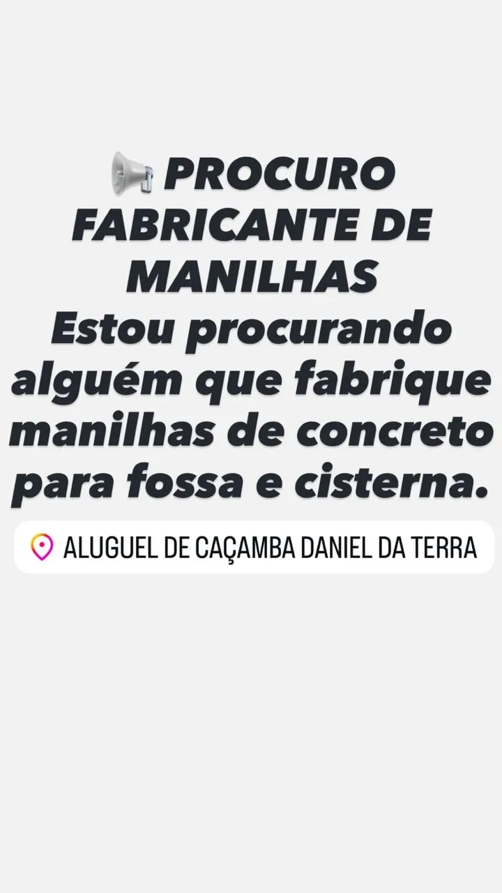 Procuro alguém que faça manilha de fossa e cisterna  - Foto 2