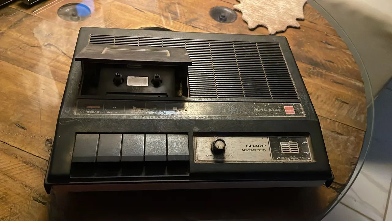 Gravador Sharp década de 70 ( Antigo ) - Foto 4