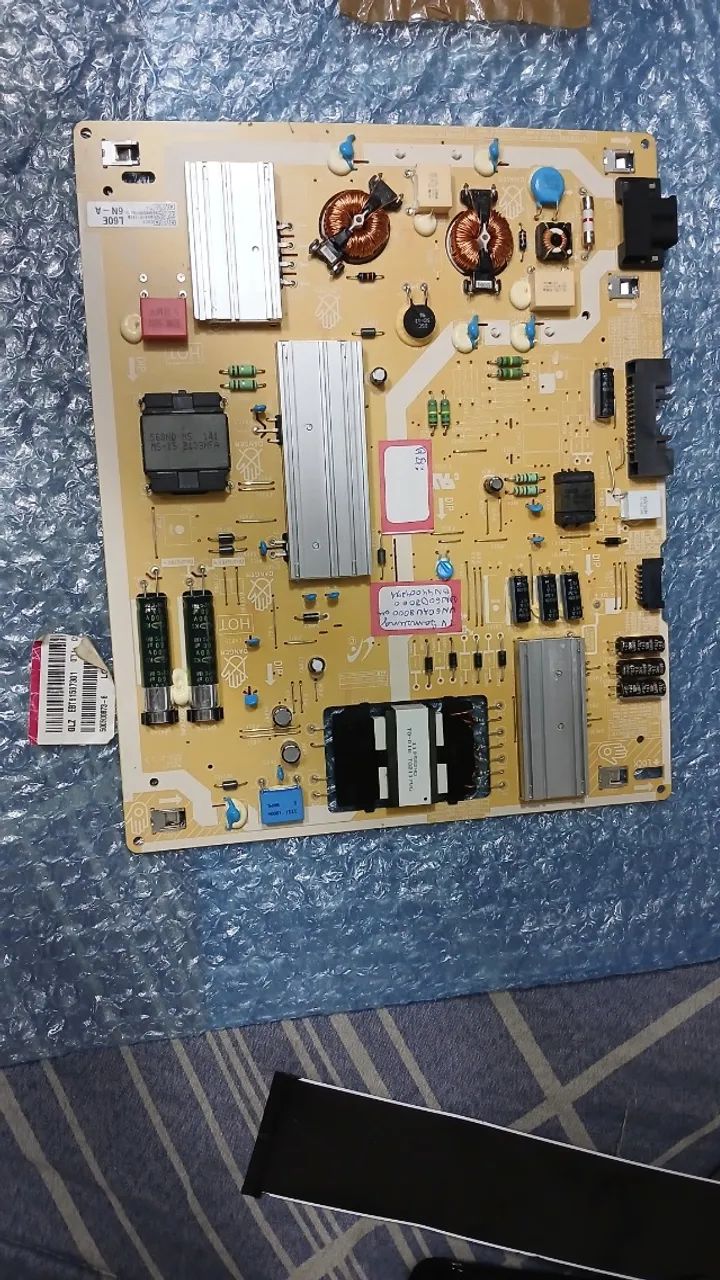 Placa fonte nova para tv samsung mod: un60au8000