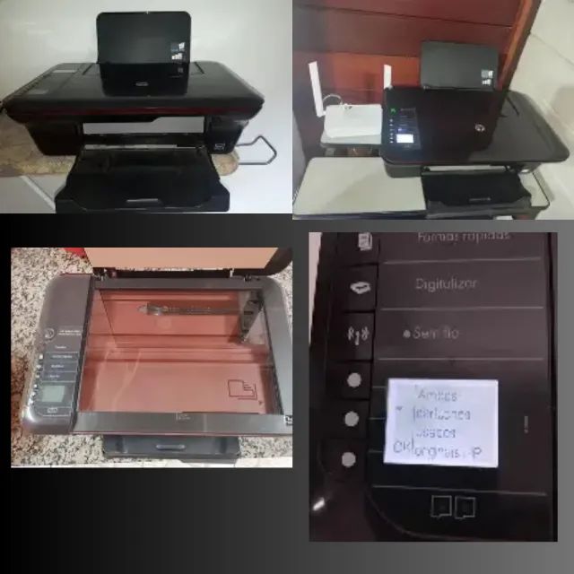 IMPRESSORA HP 3050 FUNCIONANDO PERFEITAMENTE 