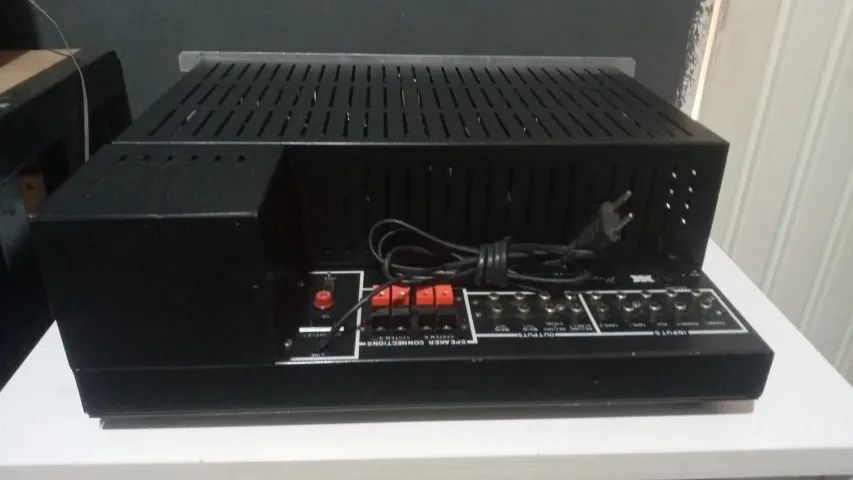 amplificador com mixe e equalizador - Foto 3
