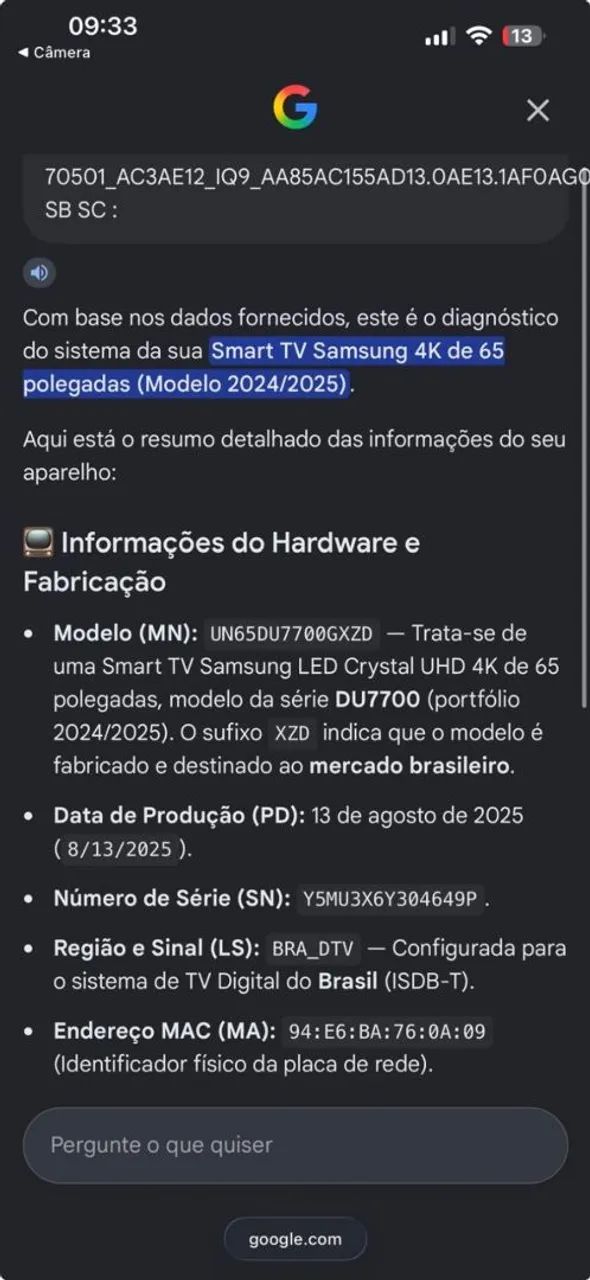 Tv Samsung 65 polegadas  - Foto 3