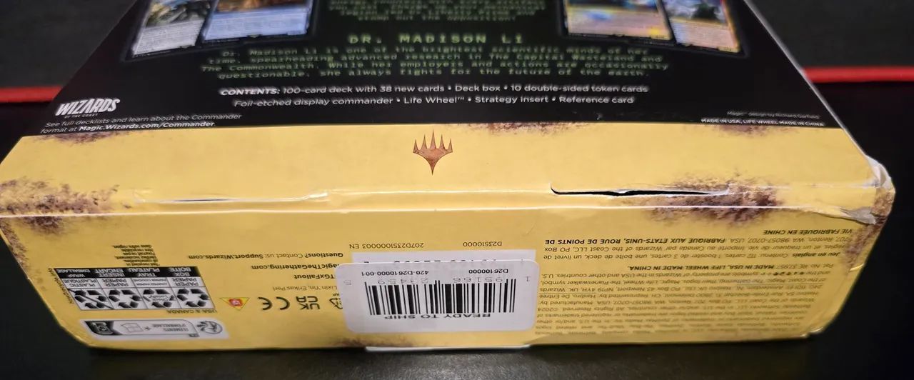 Magic the Gathering Commander Deck - Fallout - Science! Ciência! - Inglês - Lacrado - Foto 3