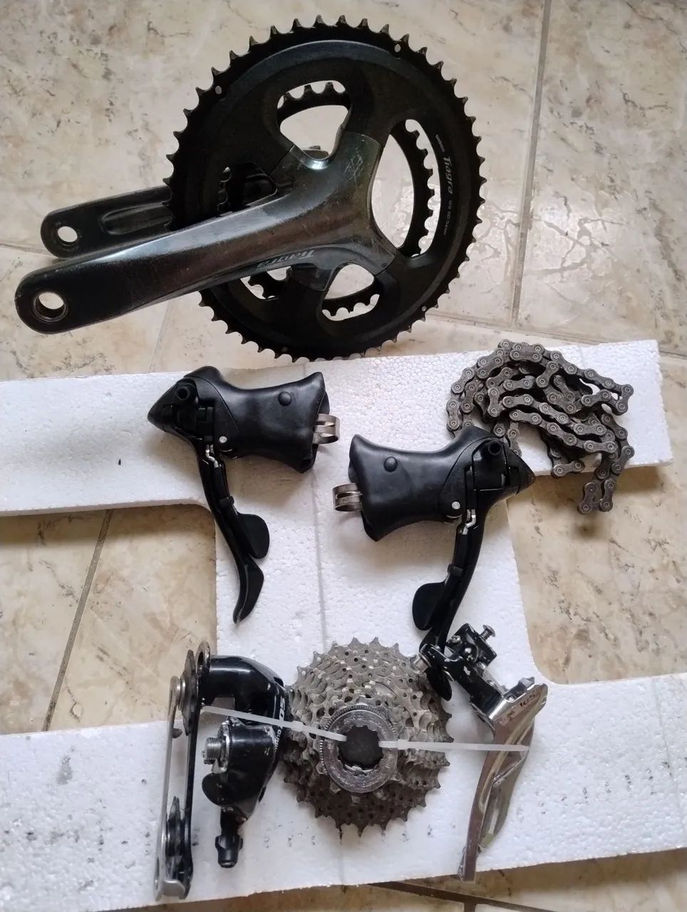 Grupo Shimano 105 RD 5501 - Foto 3