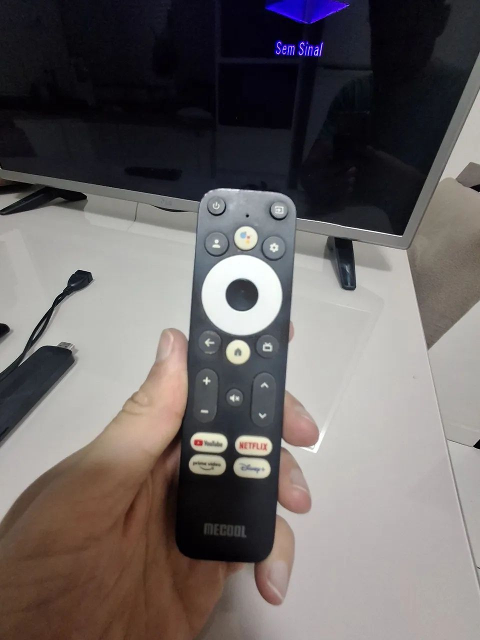 Mecool KD3 Android TV Stick - Smart TV Oficial - Completo - Foto 2