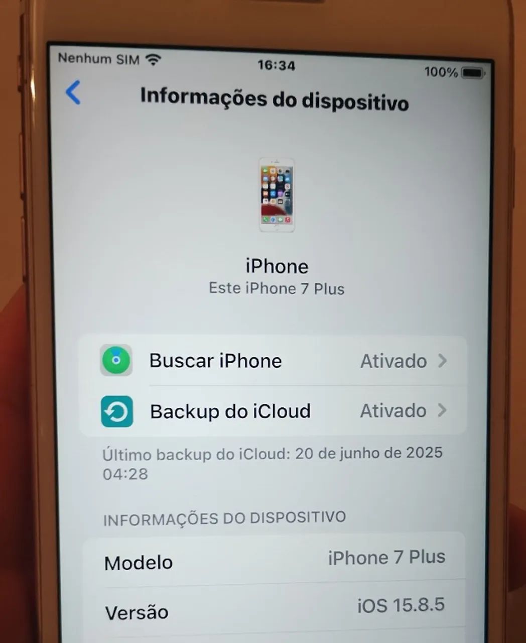 Iphone 7 Plus 128GB | Bateria Nova 100% e Tela Original - Foto 2