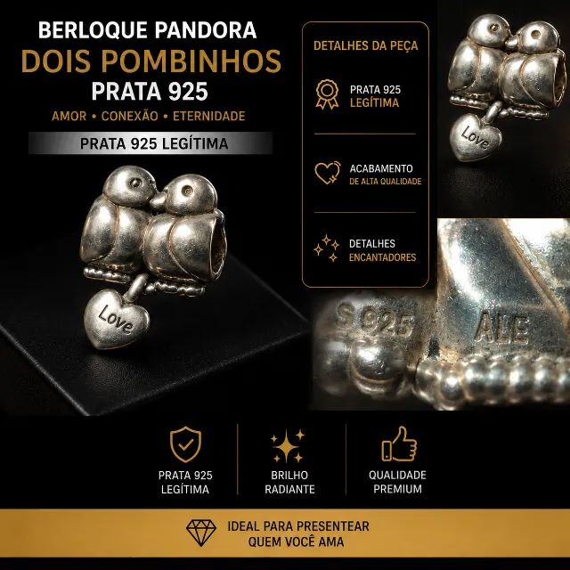 Charm / Berloque Prata - Pandora