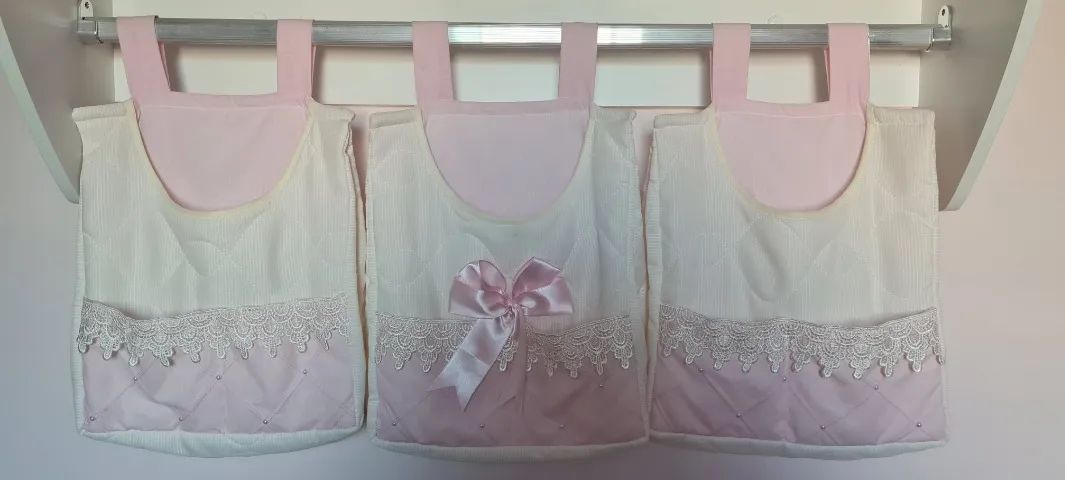 Prateleira com porta fraldas - Foto 2