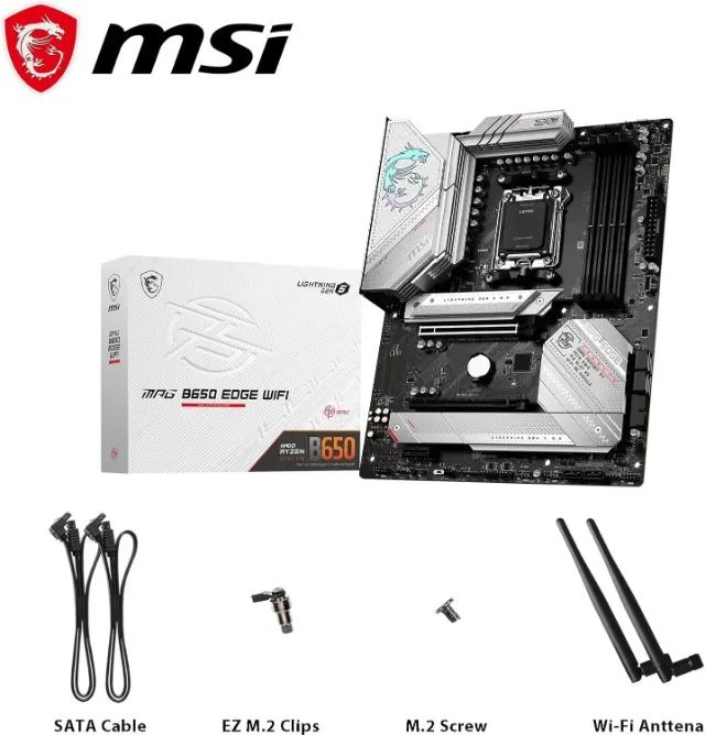 Placa Mãe B650 MSI MPG EDGE WIFI - Foto 5