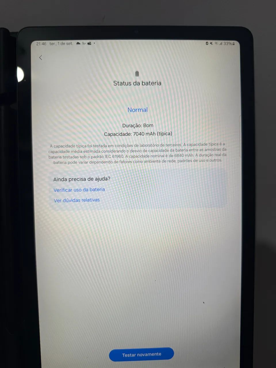 Tablet Galaxy Tab S6 Lite - 128GB - Foto 5