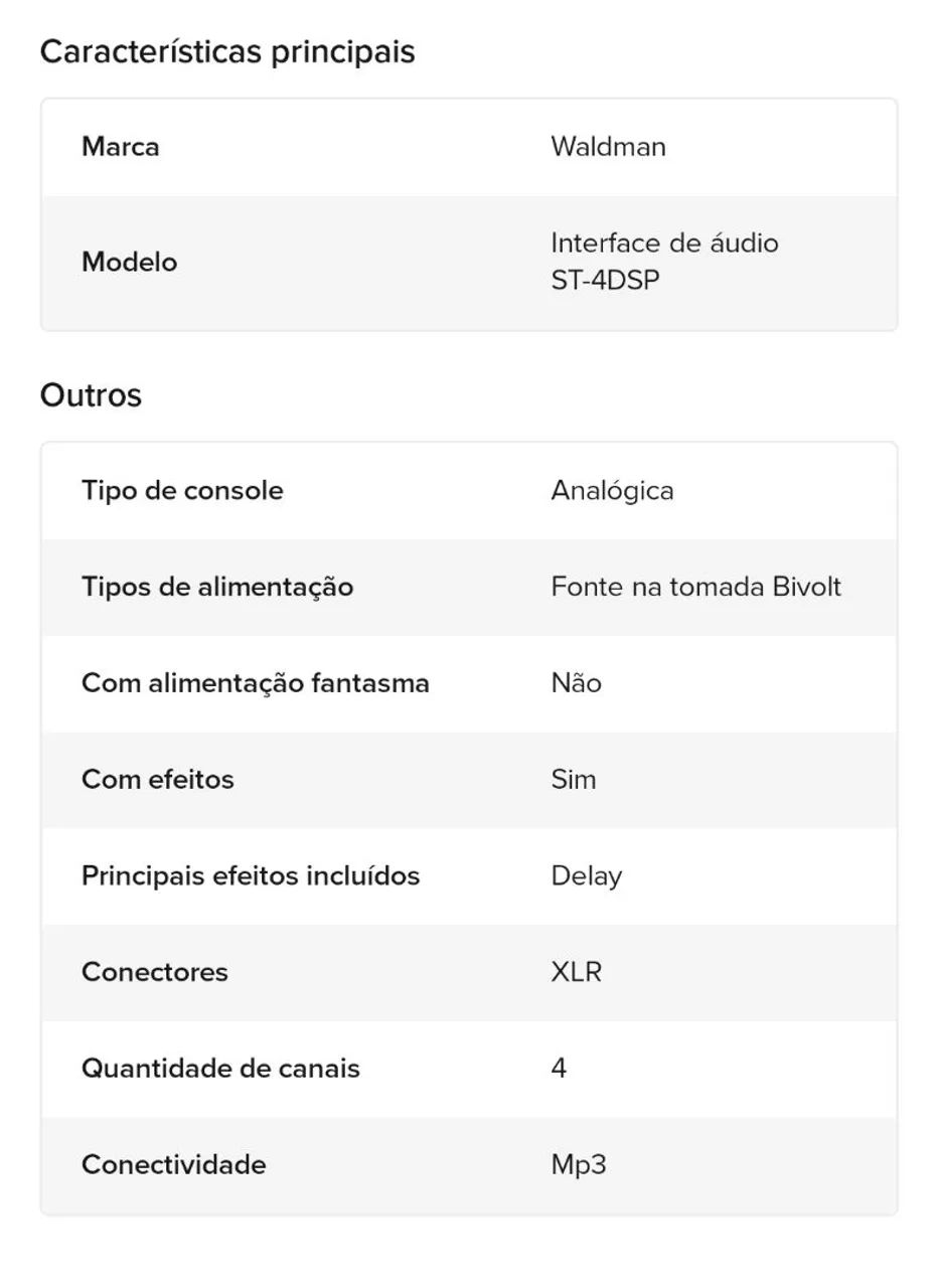 Interface de Áudio WALDMAN - Foto 5