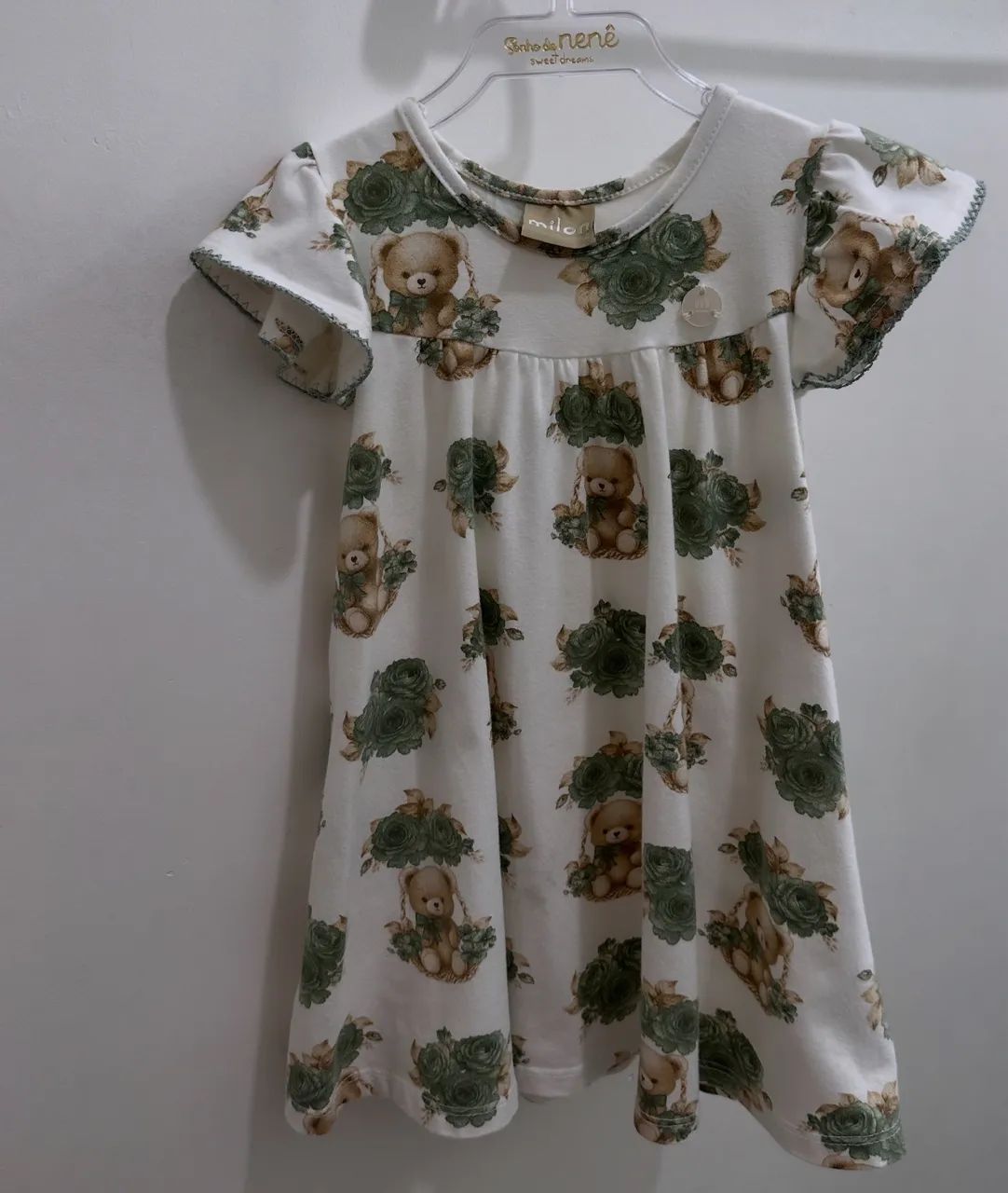Vestido infantil da Milon