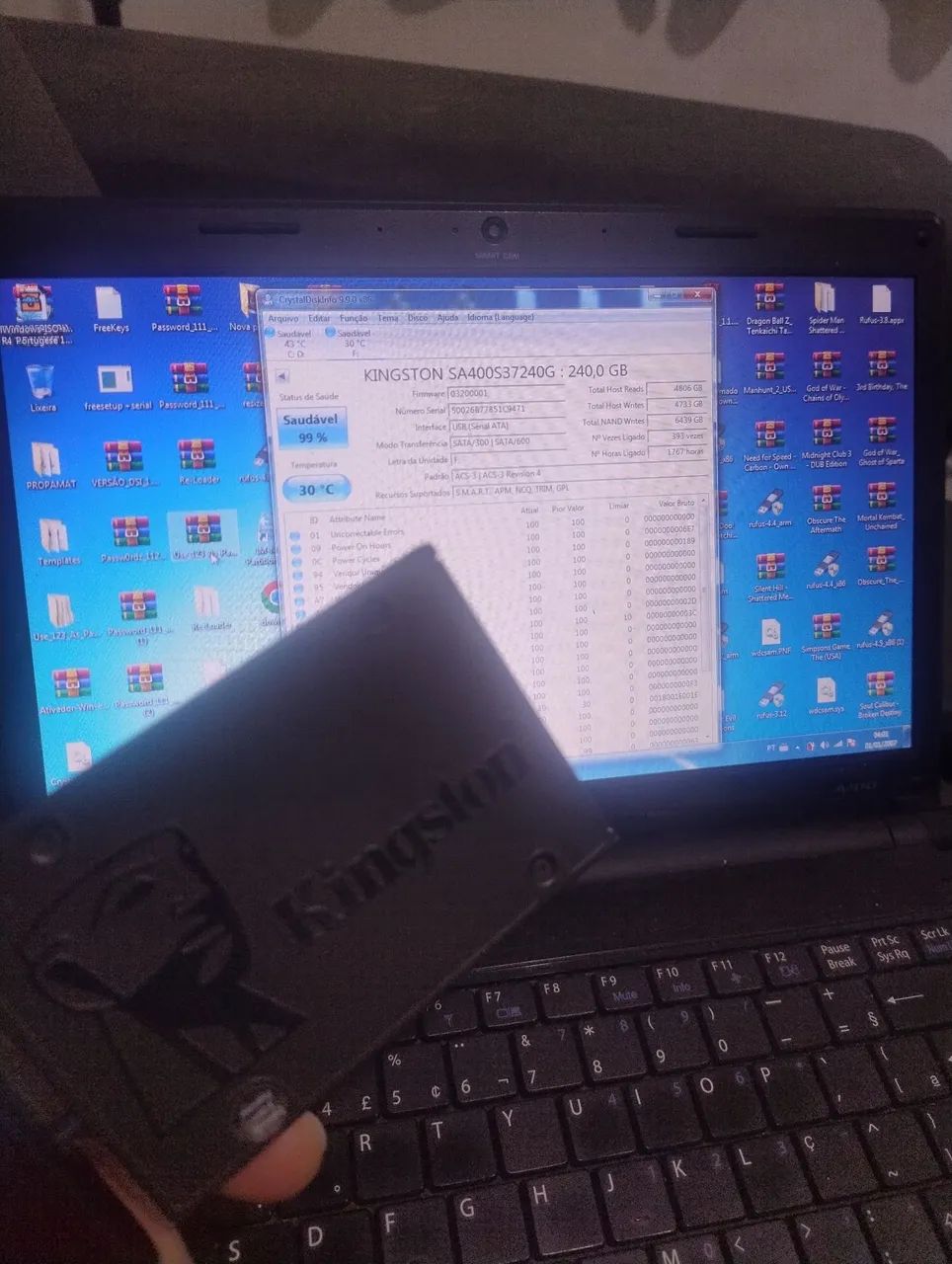 SSD Kingston 240gb - Foto 3