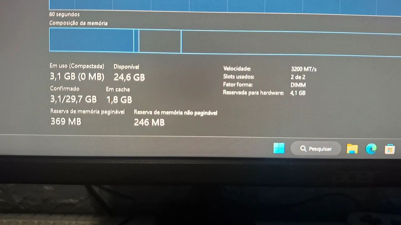 memória ram fury beast 32gb (2×16) 3200mhz - Foto 2