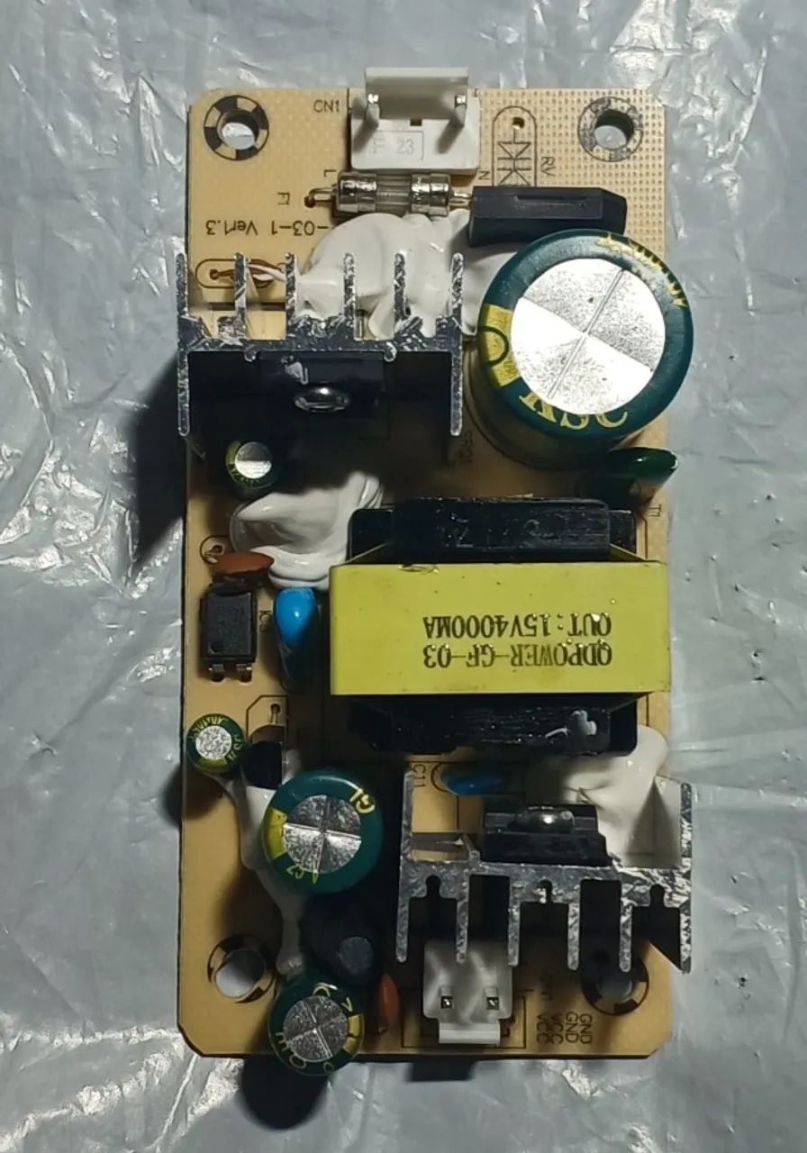 Fonte Caixa Amplificada Compatível Qdpower-gf-03 15v 4a - Foto 3