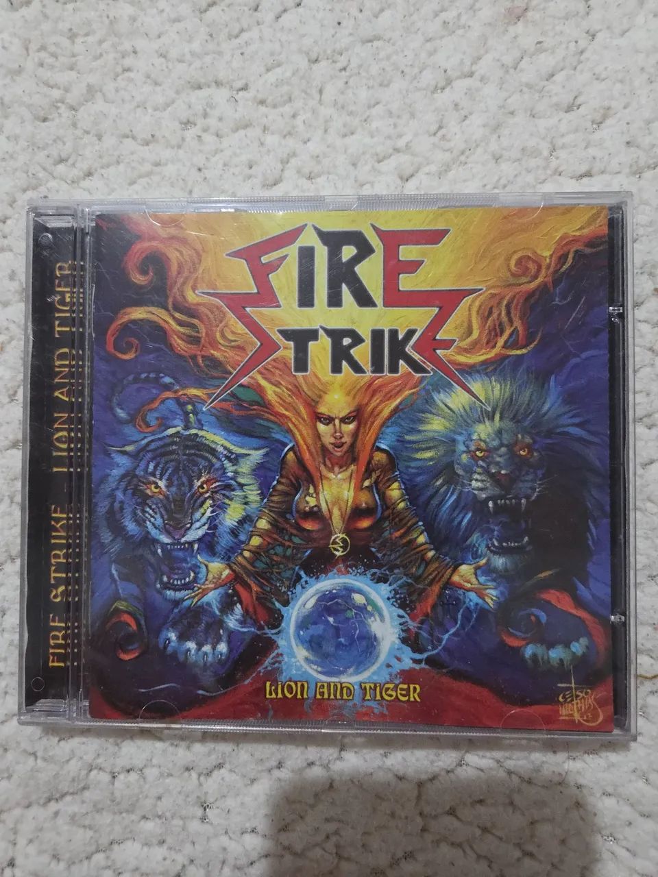 CD Firestrike Lion and Tiger