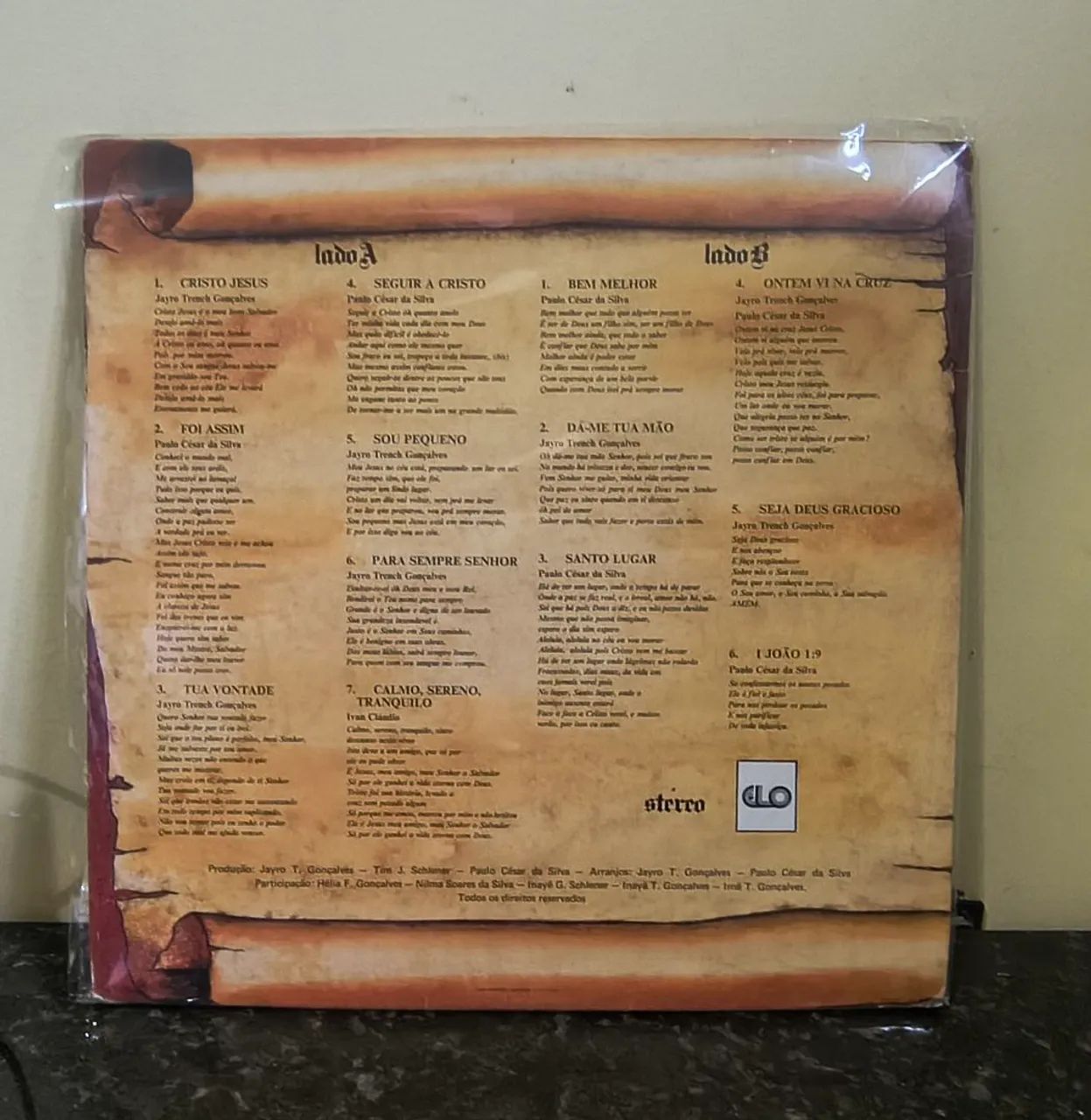 LP Vinil Grupo Elo Calmo, Sereno, Tranquilo  - Foto 2