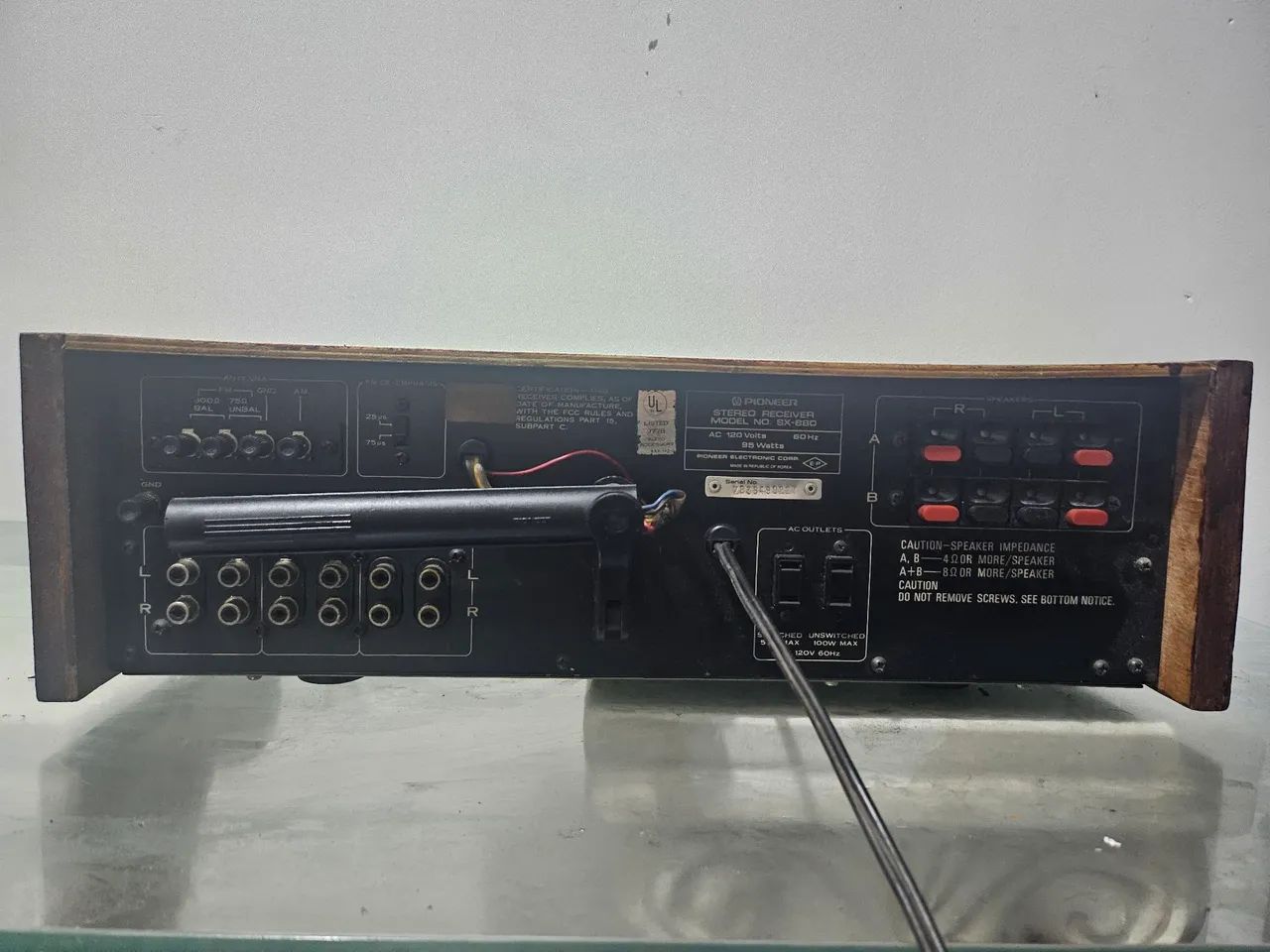 RECEIVER Pioneer sx 680 raríssimo conservado - Foto 2
