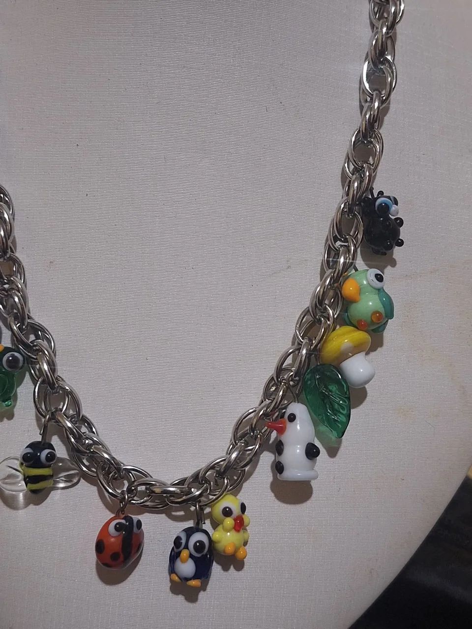 Colar com Pingentes em Murano - Foto 2