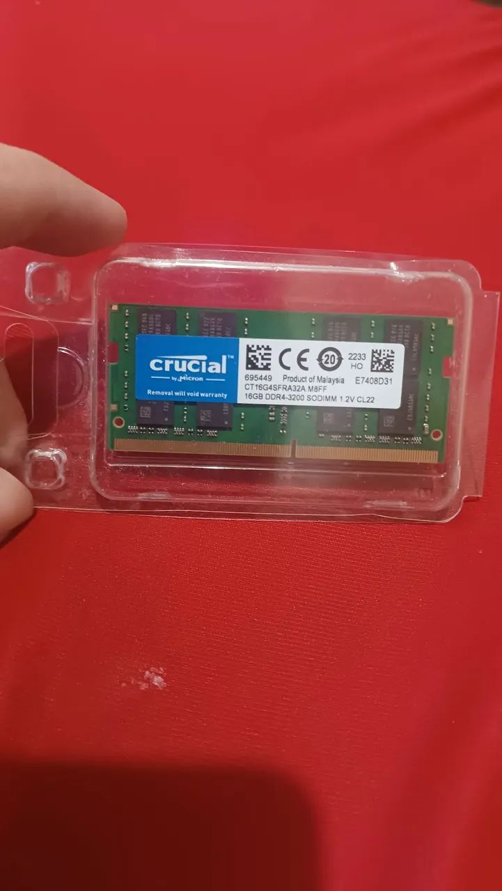Vendo memória ram 16g DDR4 nova - Foto 3