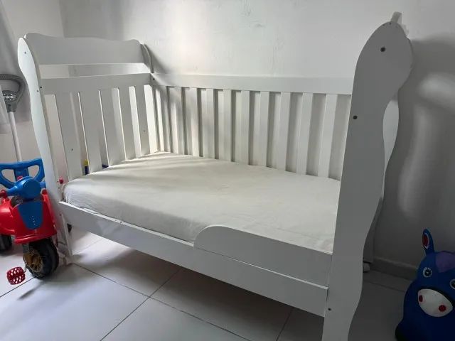 Berço americano com colchão impermeável - Foto 3