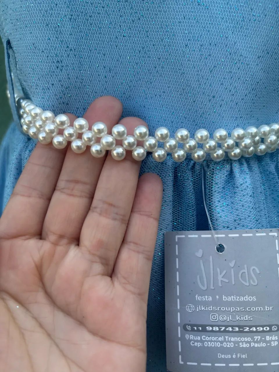 Vestido azul ?Cinderela? - Foto 3