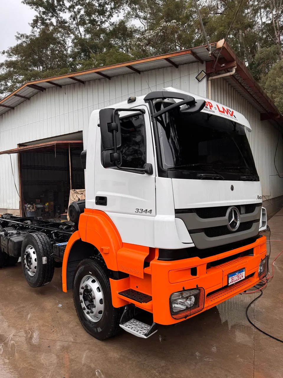 Mercedes axor 3344 bi truck 8x4 - Foto 2