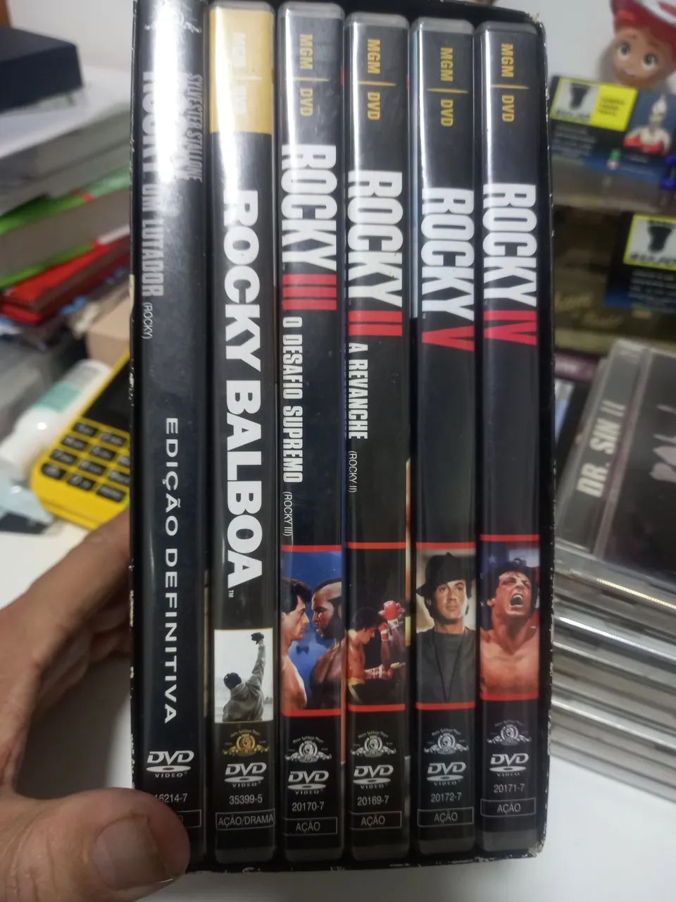 BOX DVD ROCKY A SAGA COMPLETA  - Foto 3