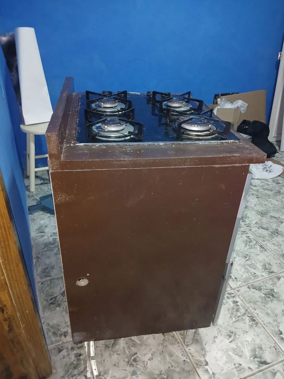 Fogão cooktop com bancada de 2 gavetas. - Foto 6