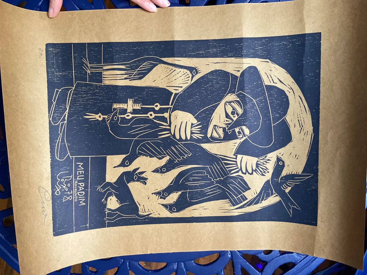 Xilogravura Ciro Fernandes Original