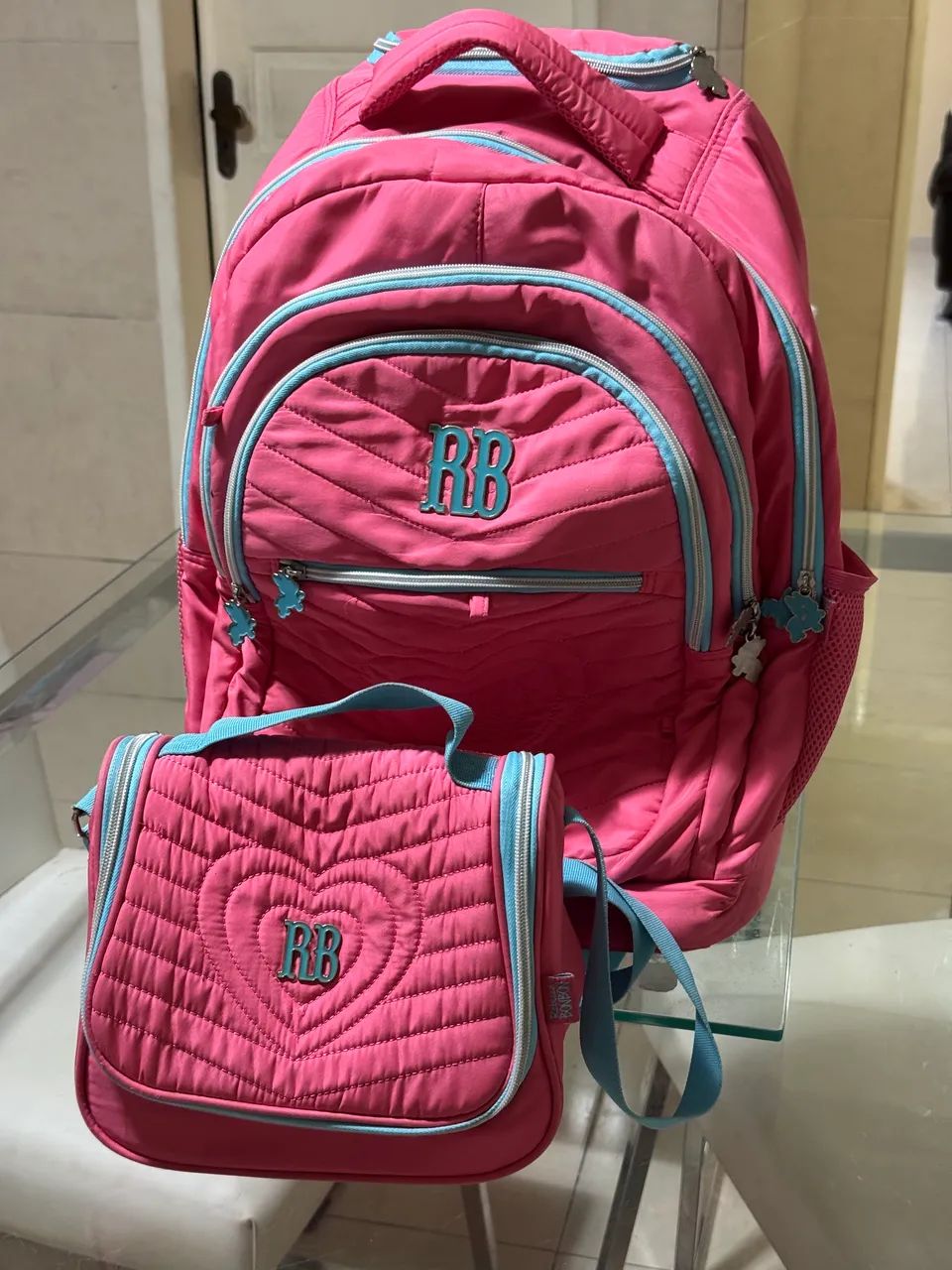 Bolsa e lancheira RB