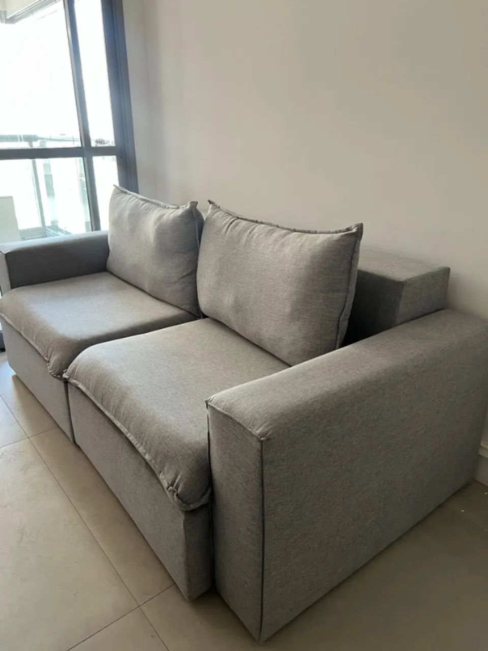 Sofá Retrátil 2,20m 3 Lugares - Foto 3