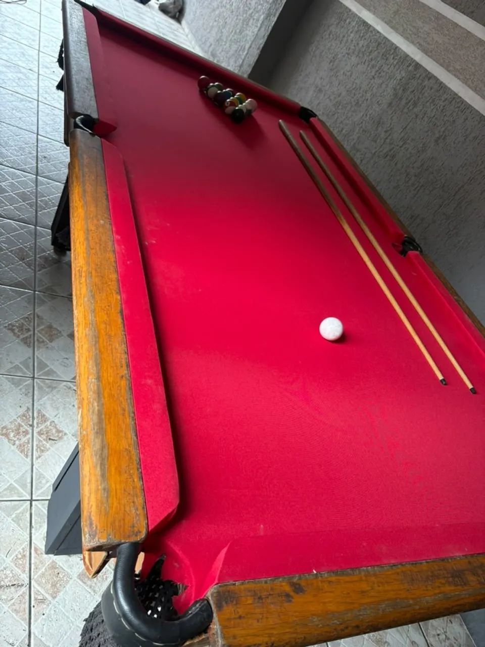 Mesa de sinuca de pedra  - Foto 4