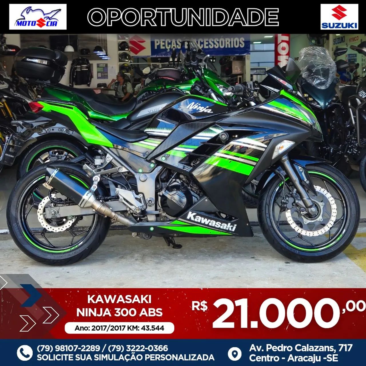Kawasaki 300 2017 - 1502978408 | OLX