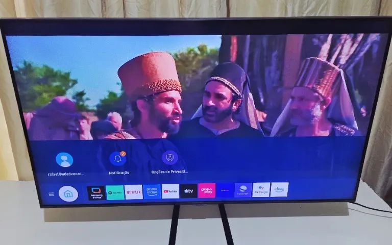 Smart TV Samsung LED 43" Ultra HD 4K Crystal HDR+, HDMI, Alexa, Bixby, Novíss, Garantia - Foto 5