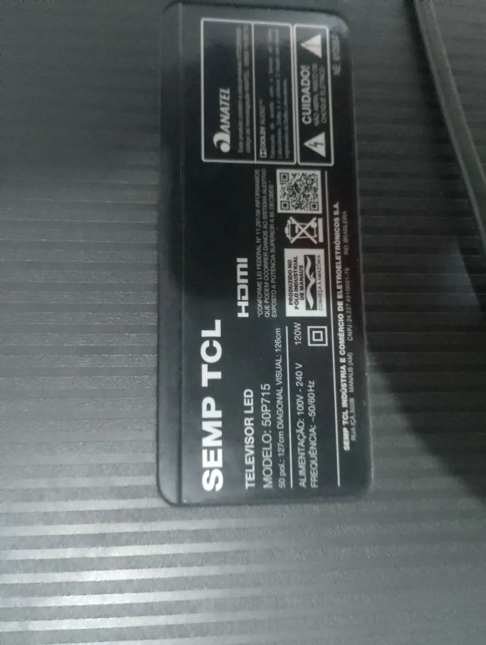 Tv LCT 50 polegadas 