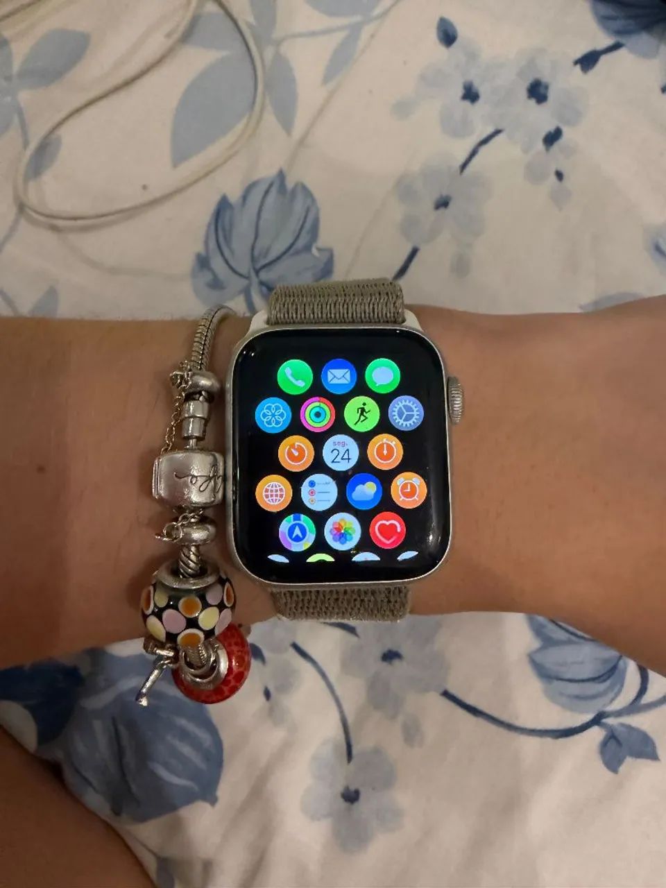Apple watch Se GPS+Celular 40mm cinza  - Foto 2