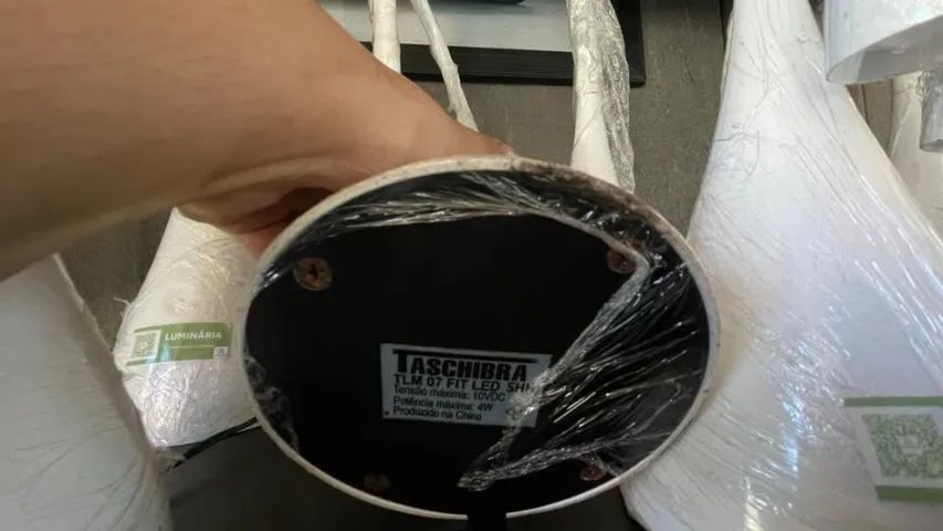 LUMINÁRIA DE MESA LED - TASCHIBRA E INSPIRE - 2 MODELOS - Foto 4
