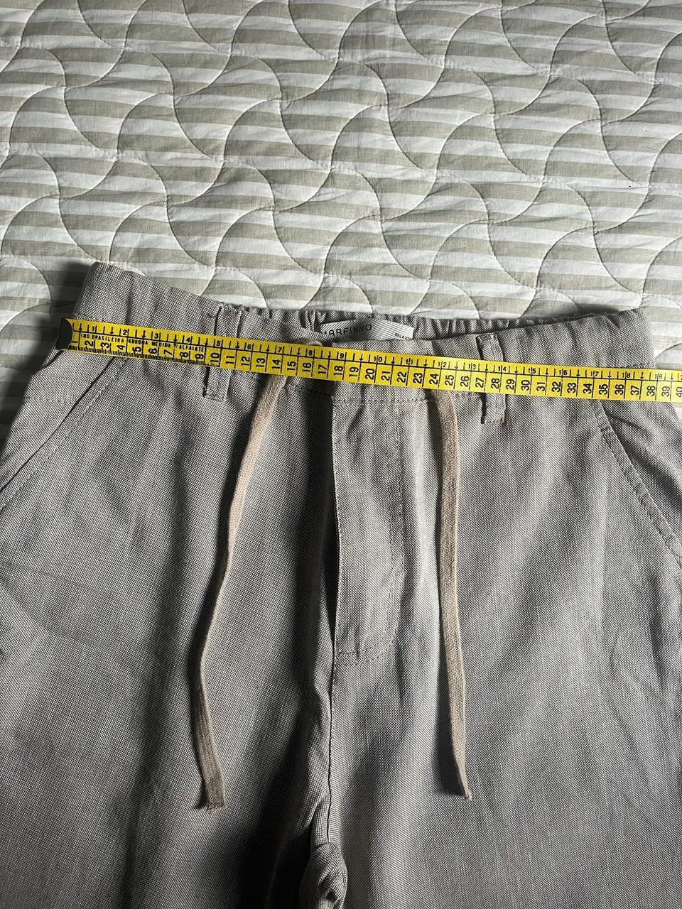 Calça algodão masculina relaxed tamanho 40 - Foto 2