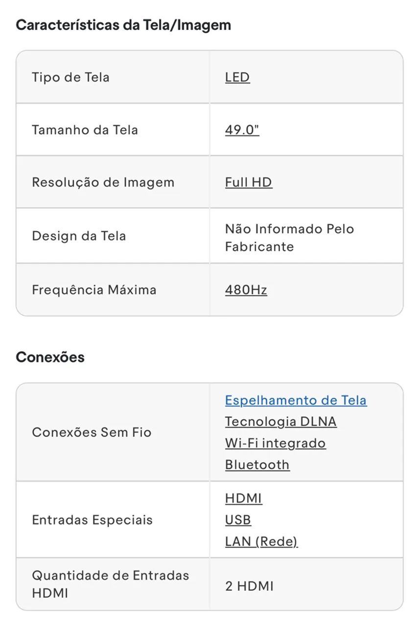 Tv Panasonic Led 49? - Foto 2