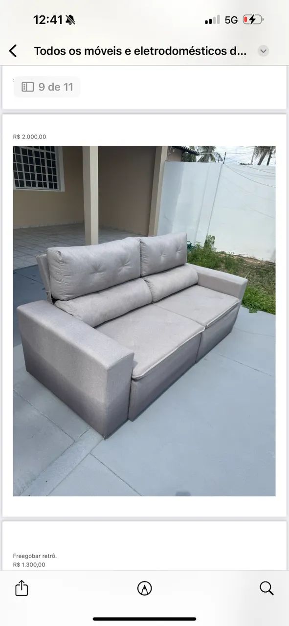 Sofa retratil