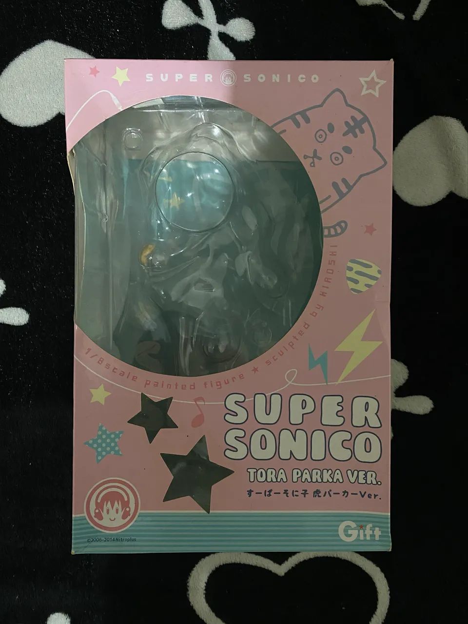 Super Sonico 1/8 Gift seminova c/ caixa - Foto 3