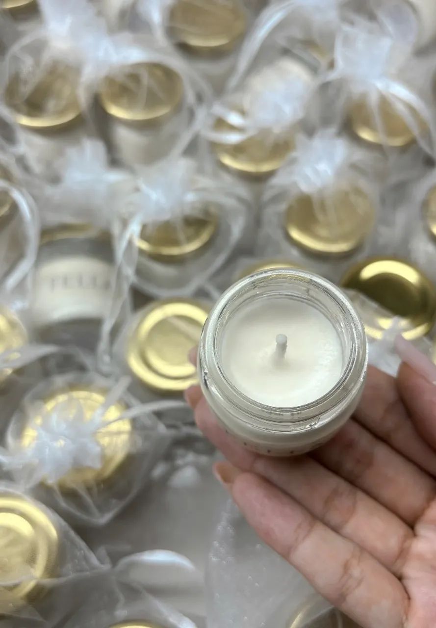 Mini vela aromática personalizada  - Foto 4
